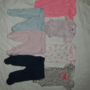 Preemie lot - pants and onesies